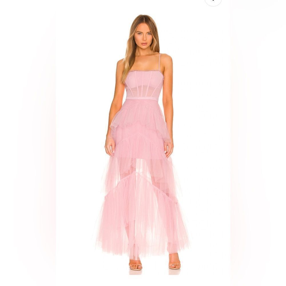 BCBGMAXAZRIA
Tulle Corset Essential Gown